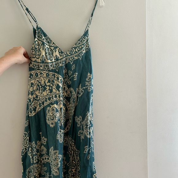 Zara Satin Floral Paisley Print Slip Mini Dress - Picture 6 of 8